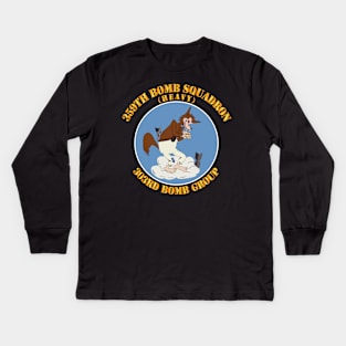 359th Bomb Squadron - 303rd BG - WWII Kids Long Sleeve T-Shirt
